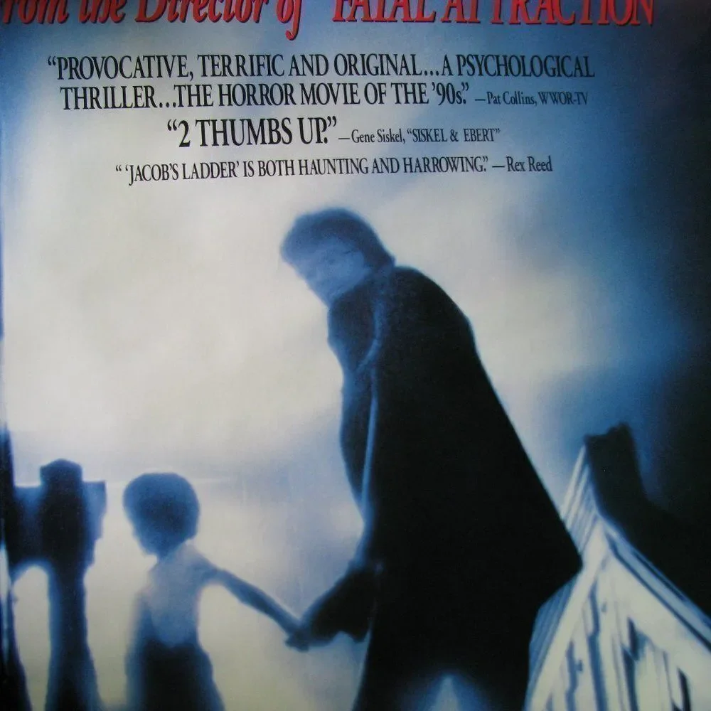 Vintage Jacob's Ladder Movie Poster Original